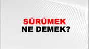 Sürümek