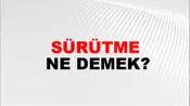 Sürütme