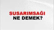 Susarımsağı
