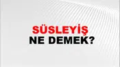 Süsleyiş