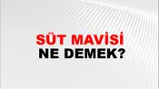 Süt Mavisi