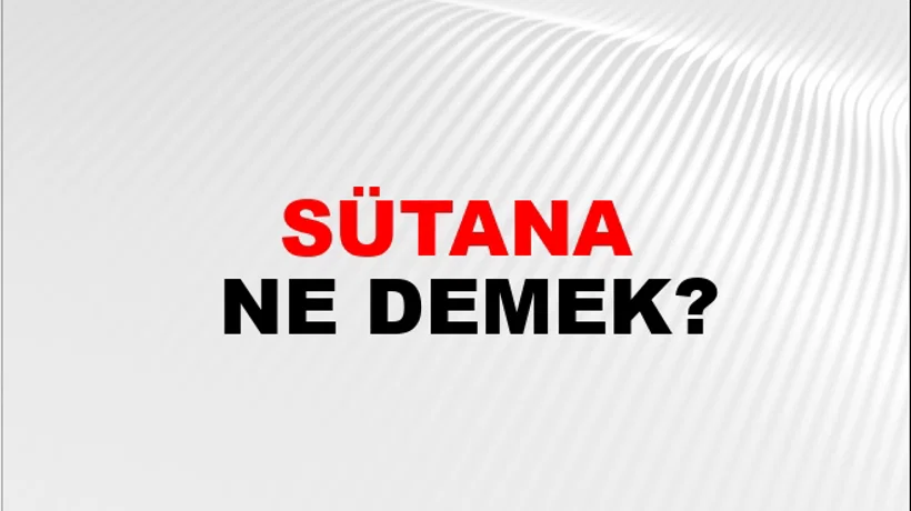 Sütana Sütana