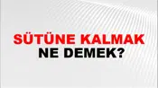 Sütüne Kalmak