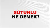 Sütunlu