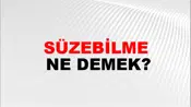 Süzebilme