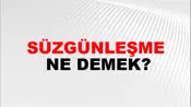 Süzgünleşme