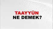 Taayyün