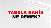 Tabela Bahis
