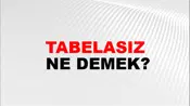 Tabelasız
