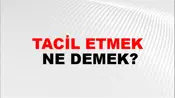 Tacil Etmek