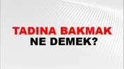 Tadına Bakmak