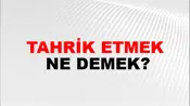 Tahrik Etmek