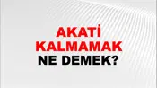 Takati Kalmamak (Veya kesilmek)