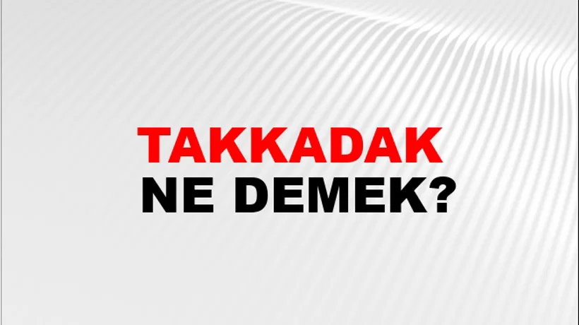 Takkadak Takkadak