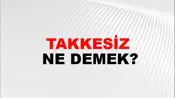 Takkesiz