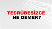 Tecrübesizce