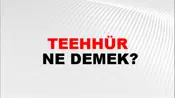 Teehhür