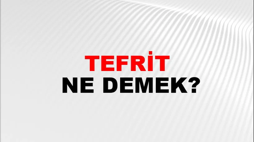 Tefrit Tefrit