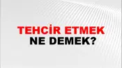 Tehcir Etmek