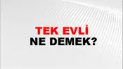 Tek Evli