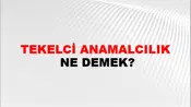 Tekelci Anamalcılık