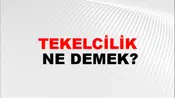 Tekelcilik