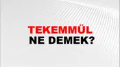 Tekemmül