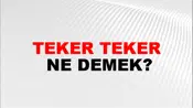 Teker Teker