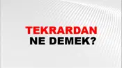 Tekrardan