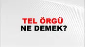 Tel Örgü