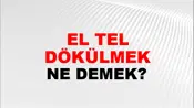 Tel Tel Dökülmek