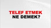 Telef Etmek