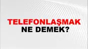 Telefonlaşmak