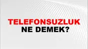 Telefonsuzluk