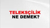 Teleksçilik