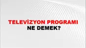 Televizyon Programı