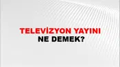 Televizyon Yayını