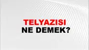 Telyazısı