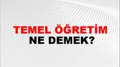 Temel Öğretim