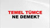 Temel Tümce