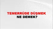 Temerrüde Düşmek