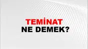Teminat