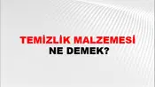 Temizlik Malzemesi