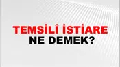 Temsilî İstiare