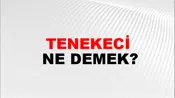 Tenekeci