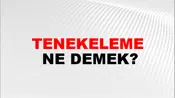 Tenekeleme