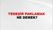 Teneşir Paklamak