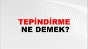 Tepindirme