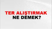 Ter Alıştırmak
