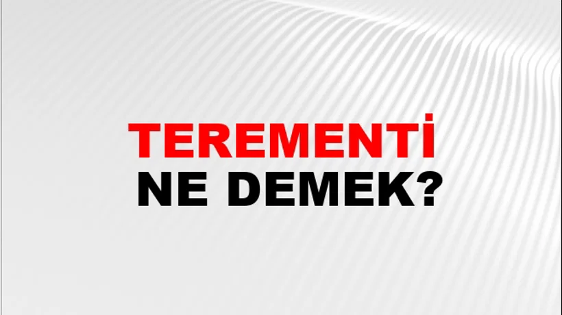 Terementi Terementi